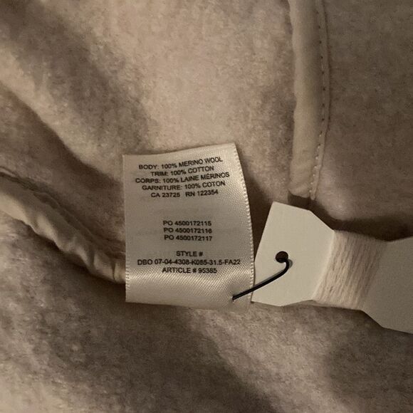 NWOT Aritzia Wilfred Free Ganna Shacket in Heather Bone - Picture 13 of 13